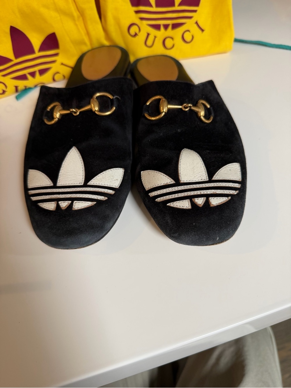 Gucci x adidas slides - Picture 4 of 5